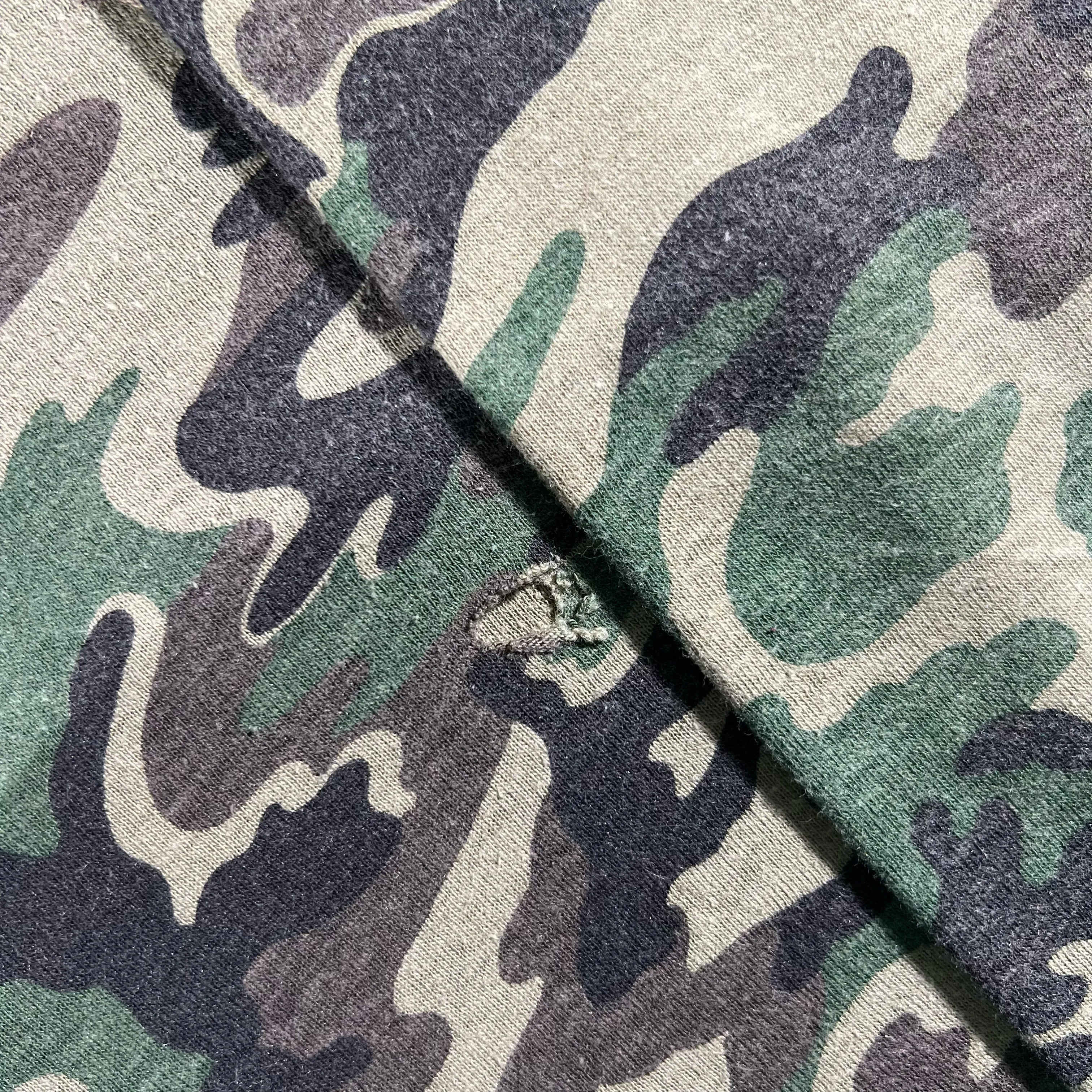 80s Duofold Camo Thermal Shirt- XL