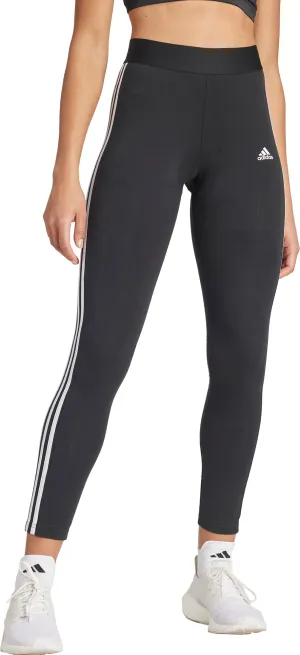 adidas 3 Stripes Womens Long Training Tights - Black