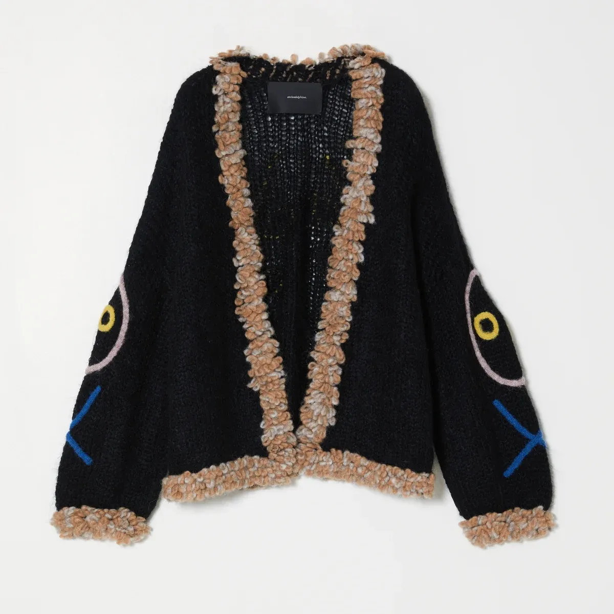 Atelier Delphine Cora Art Canvas Cardigan