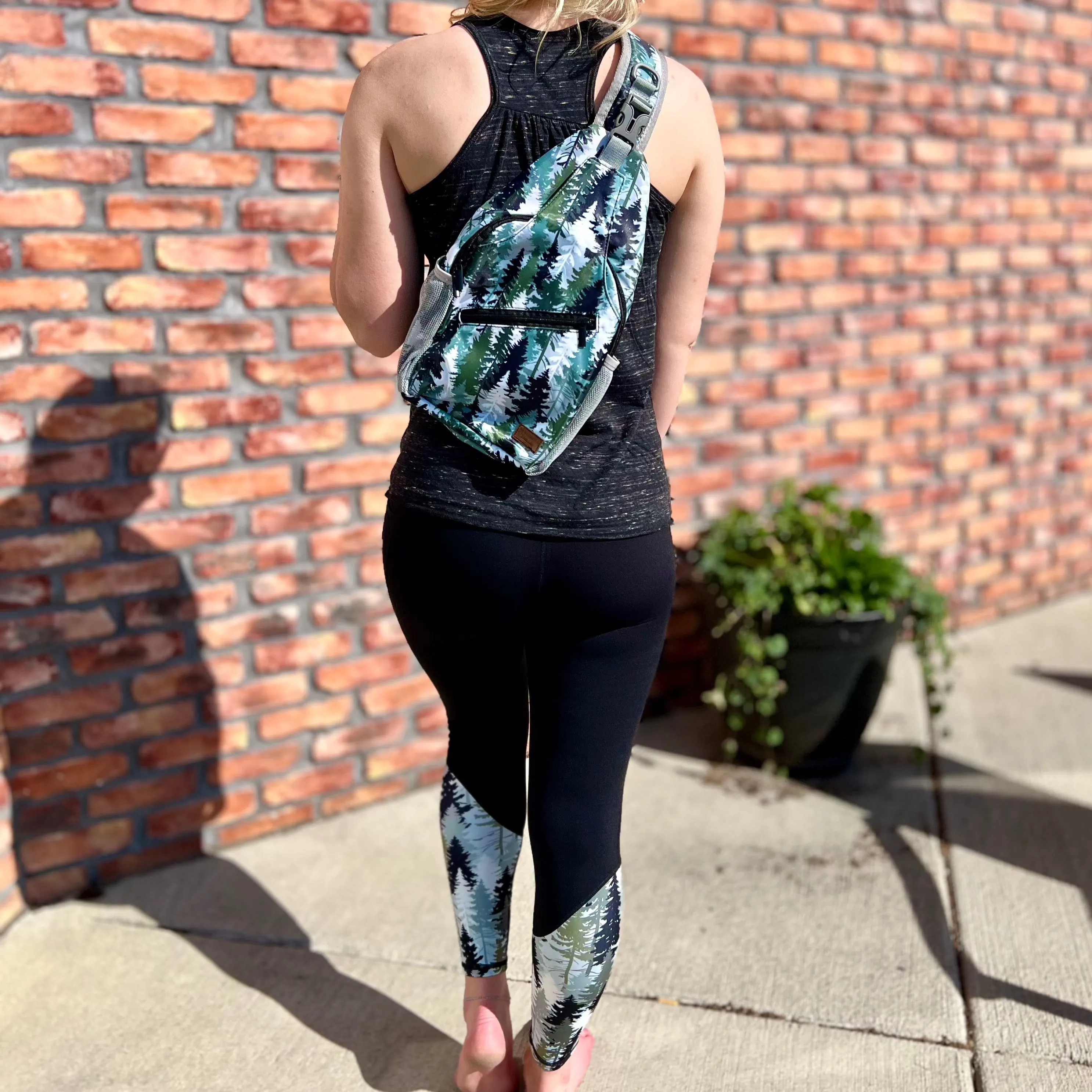 Athletic Calf Print Leggings