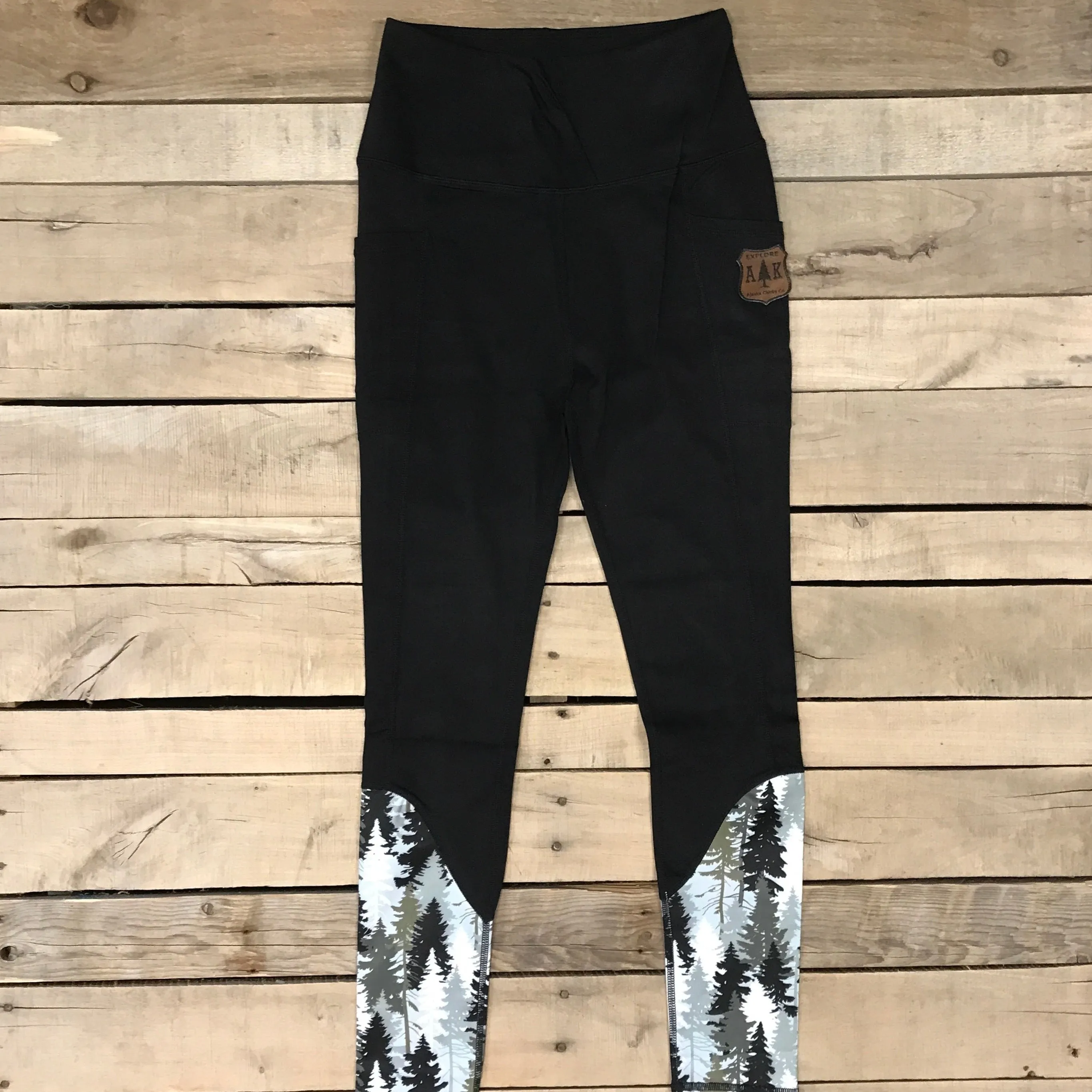 Athletic Calf Print Leggings