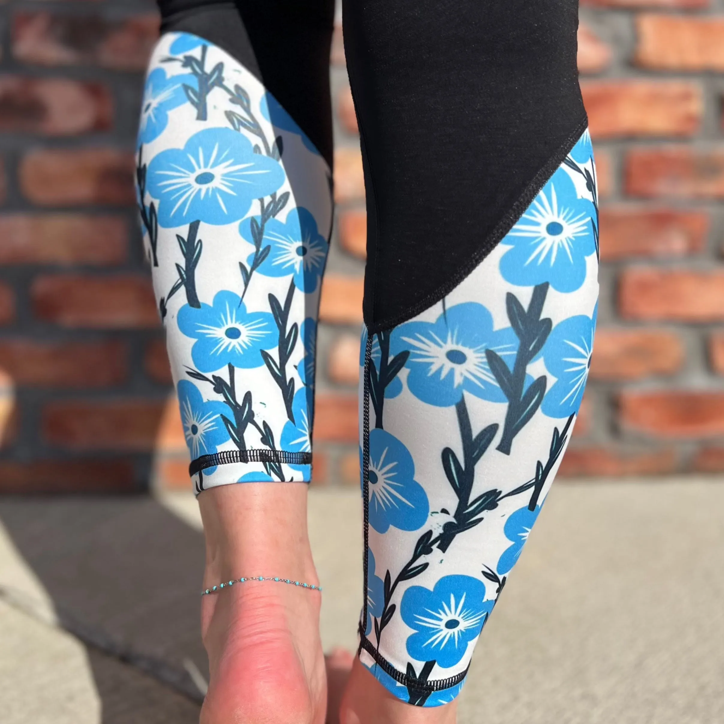 Athletic Calf Print Leggings