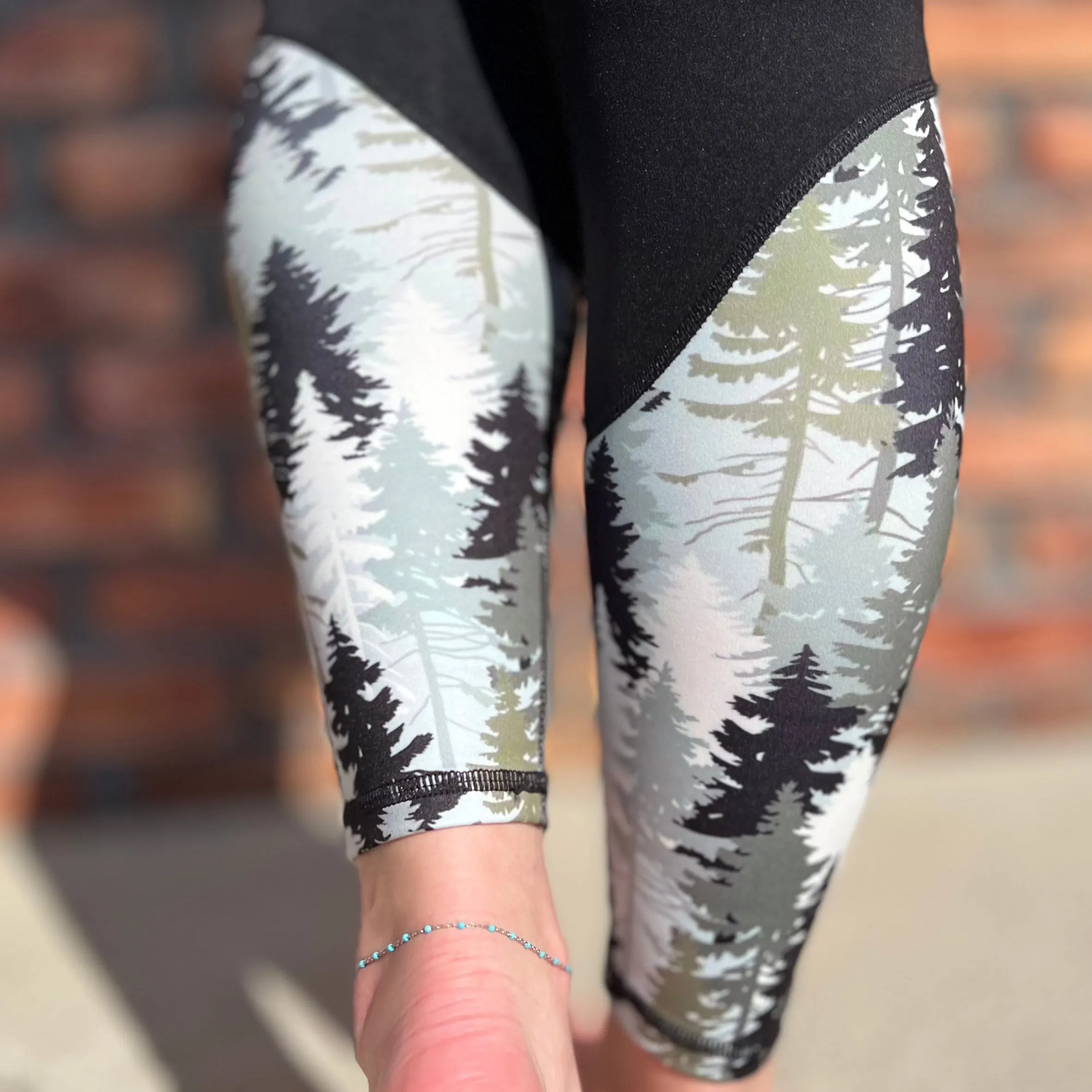 Athletic Calf Print Leggings