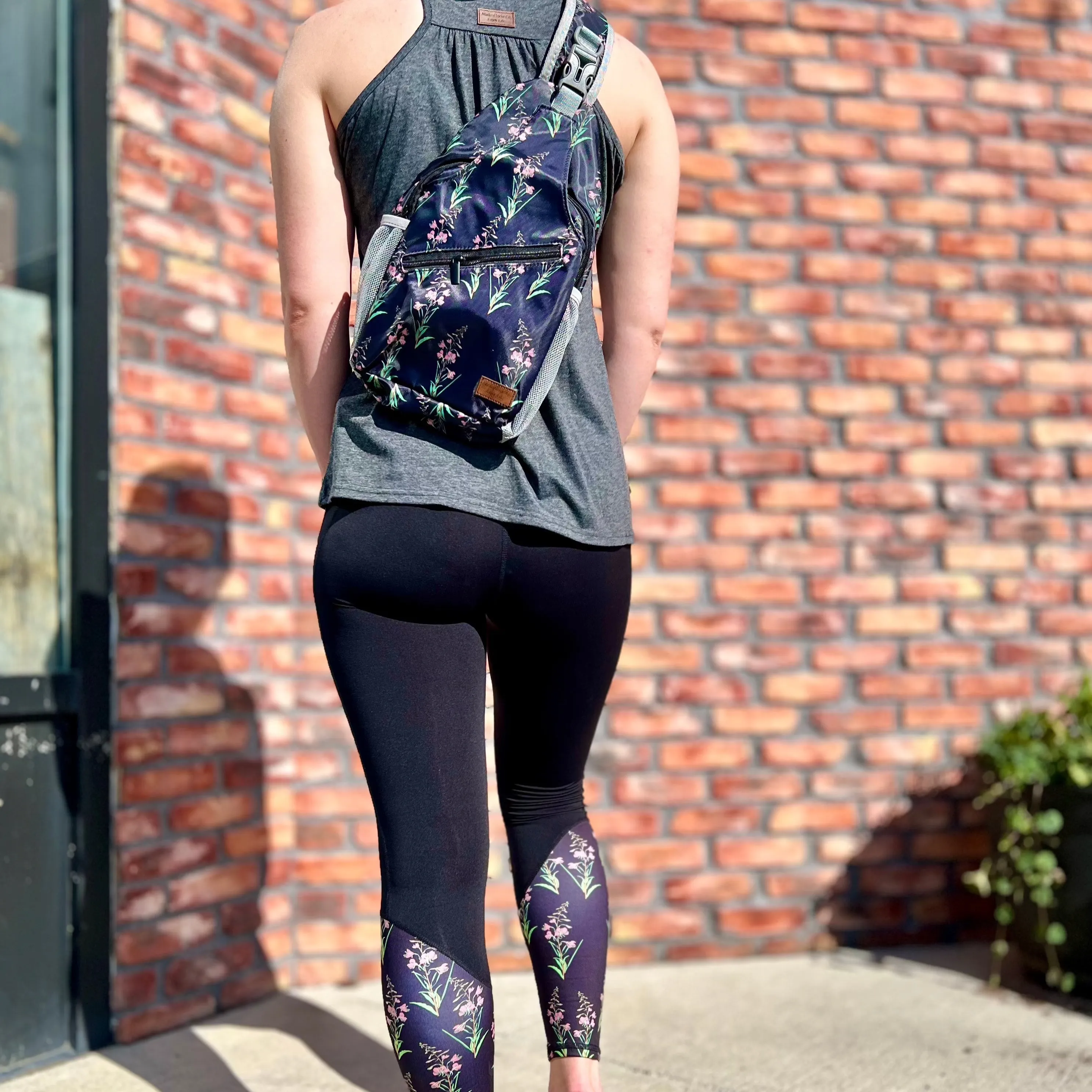 Athletic Calf Print Leggings