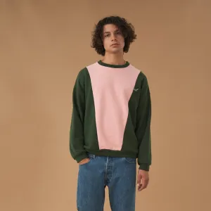 bound 'Forest Rose' Panel Sweater