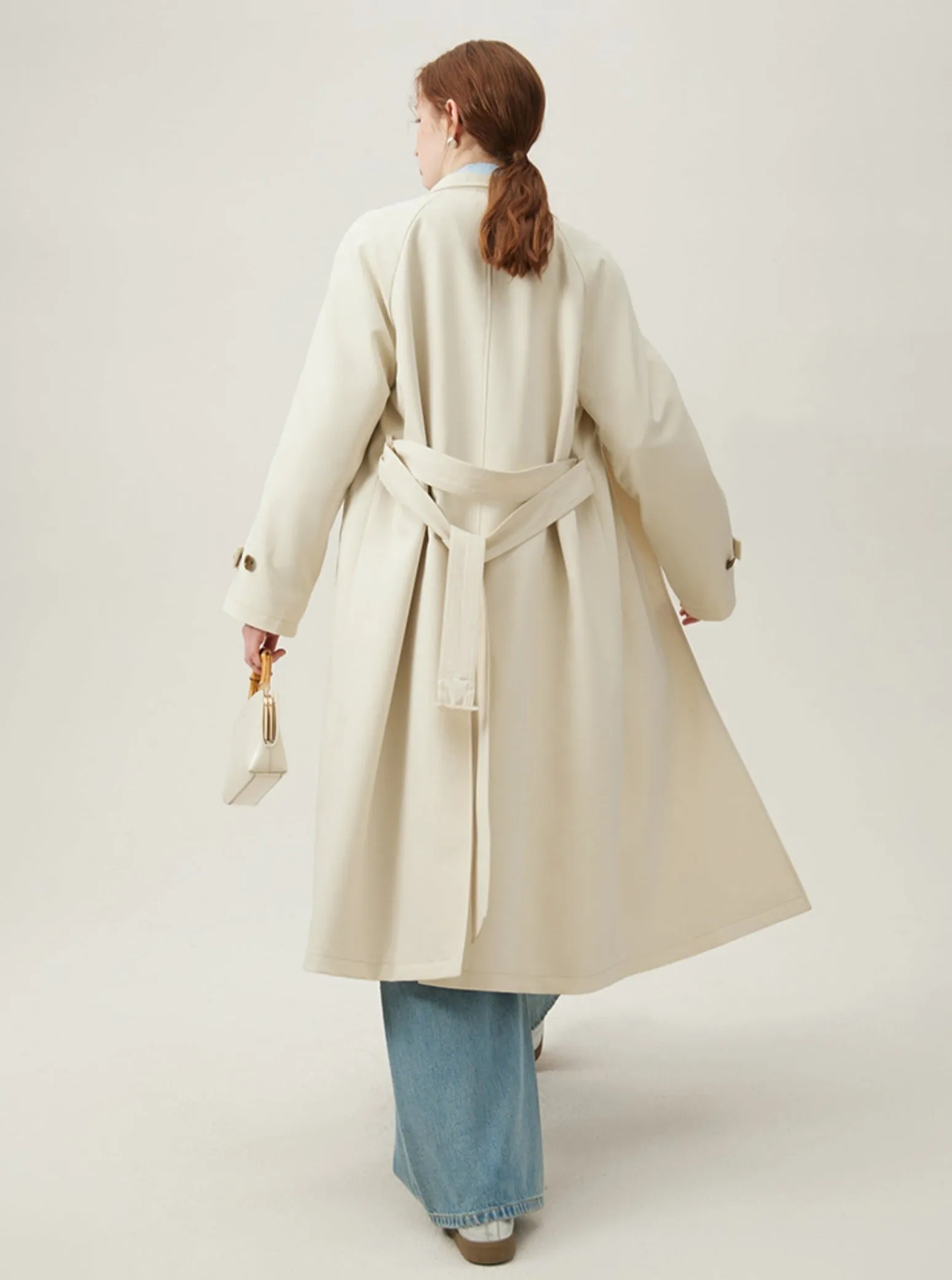 Classic Cream Trench Coat