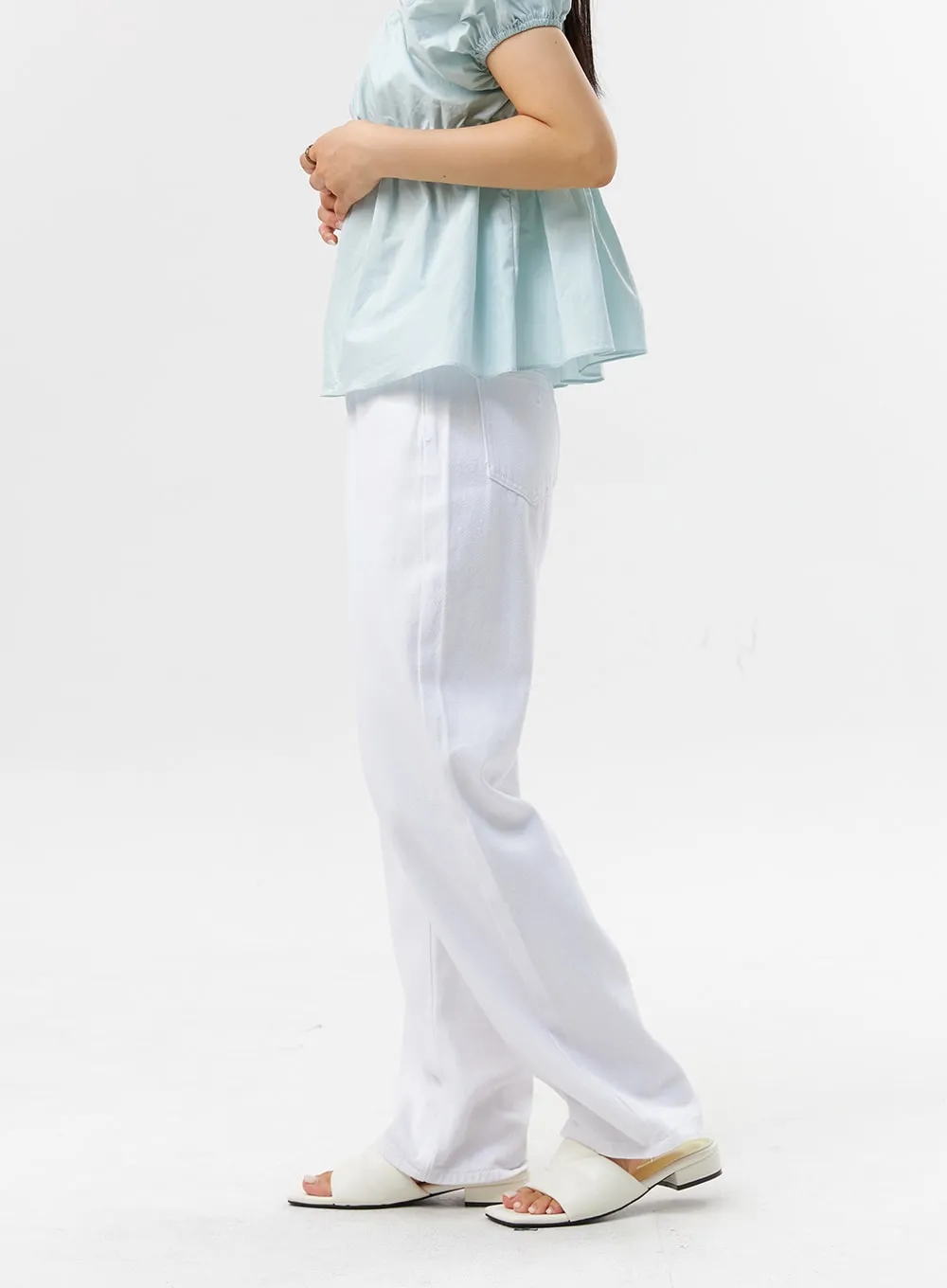 Cotton Wide Pants OL321