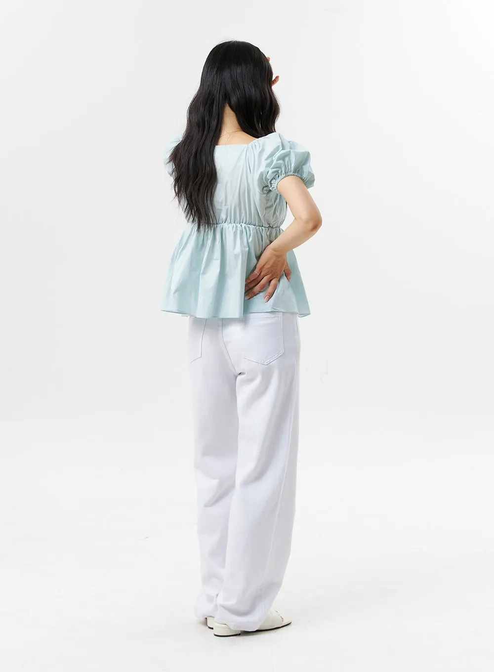 Cotton Wide Pants OL321