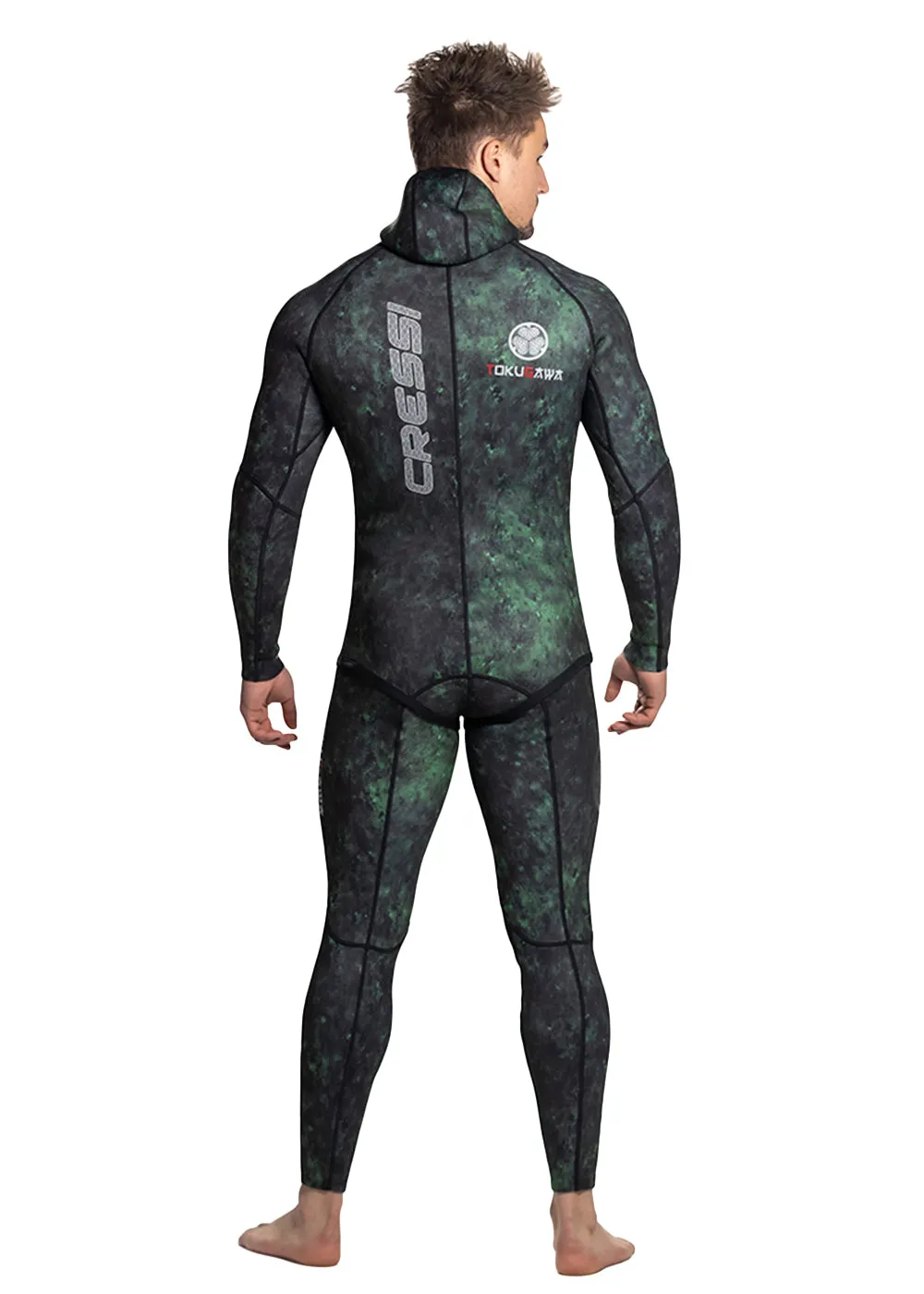 Cressi Mens Tokugawa XTR 3mm Lined 2 Piece Wetsuit