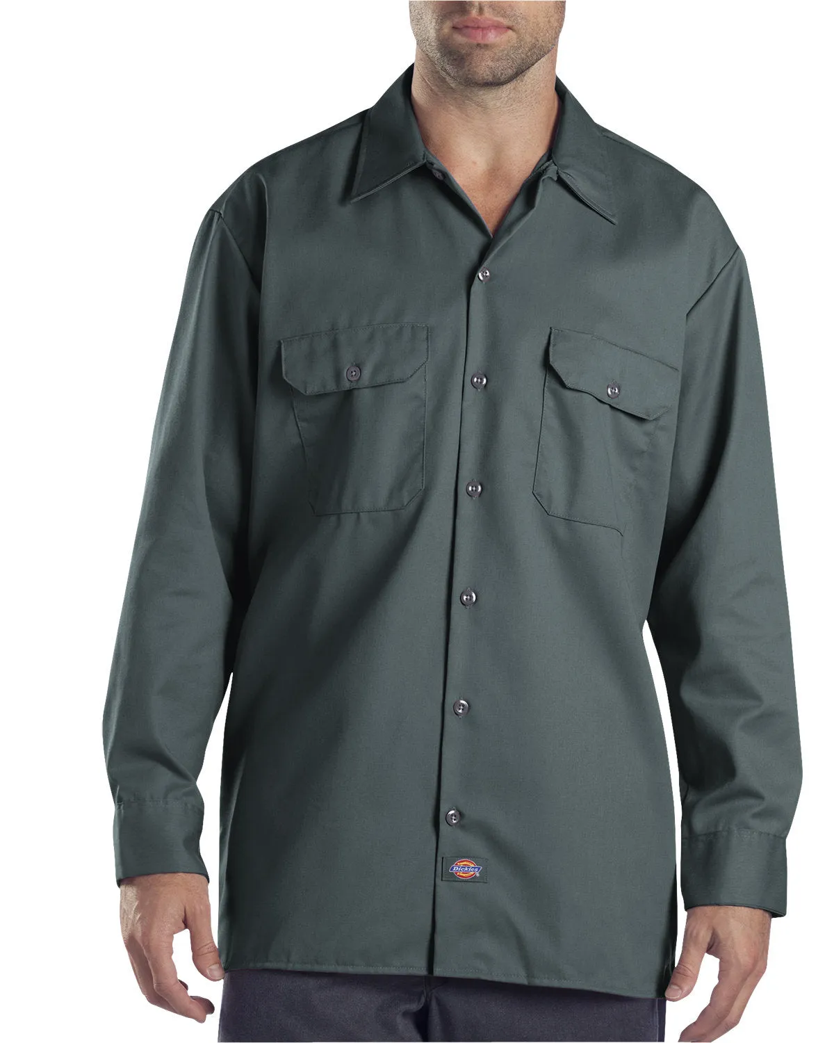 Dickies Unisex Long-Sleeve Work Shirt