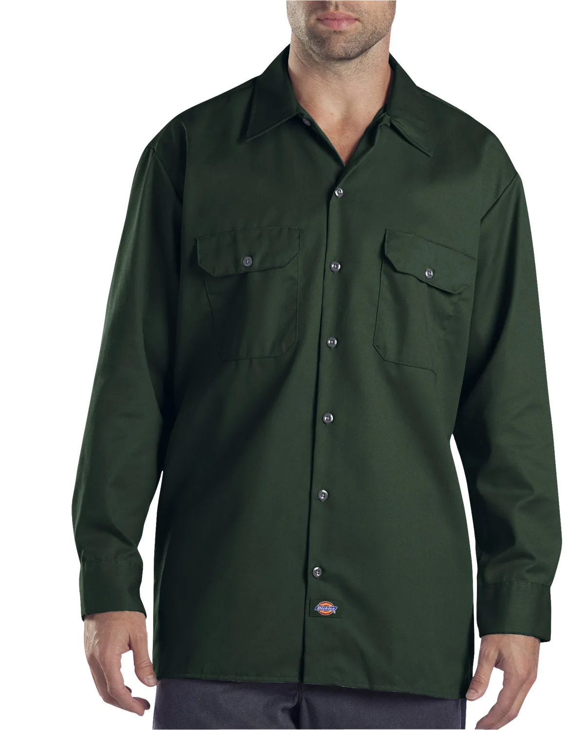 Dickies Unisex Long-Sleeve Work Shirt