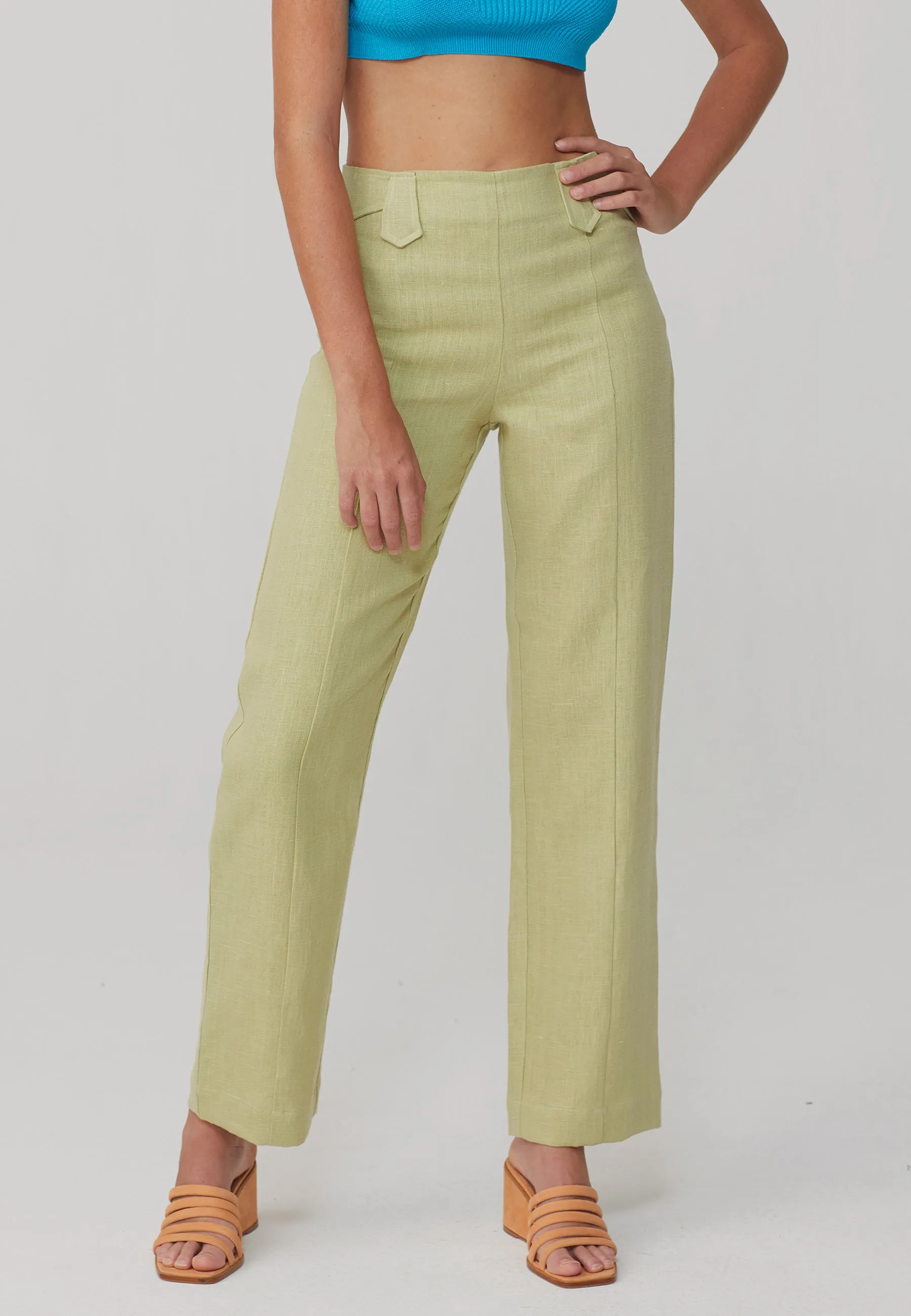 Dolar Pants - pastel lime