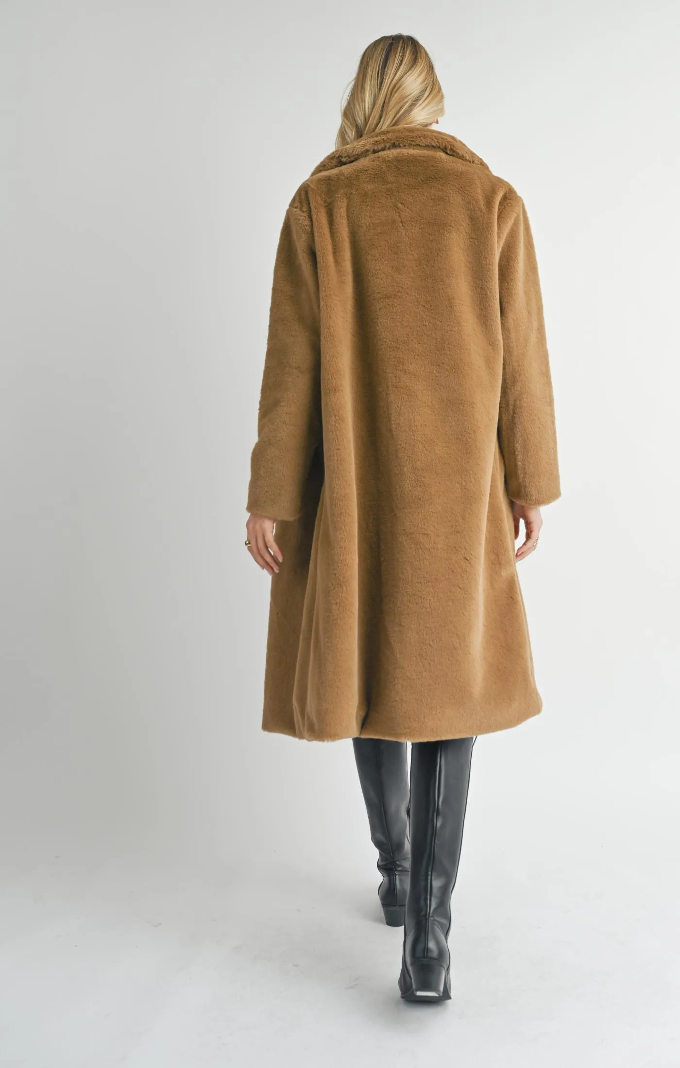 Eden Faux Fur Long Coat