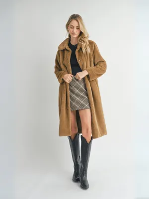 Eden Faux Fur Long Coat