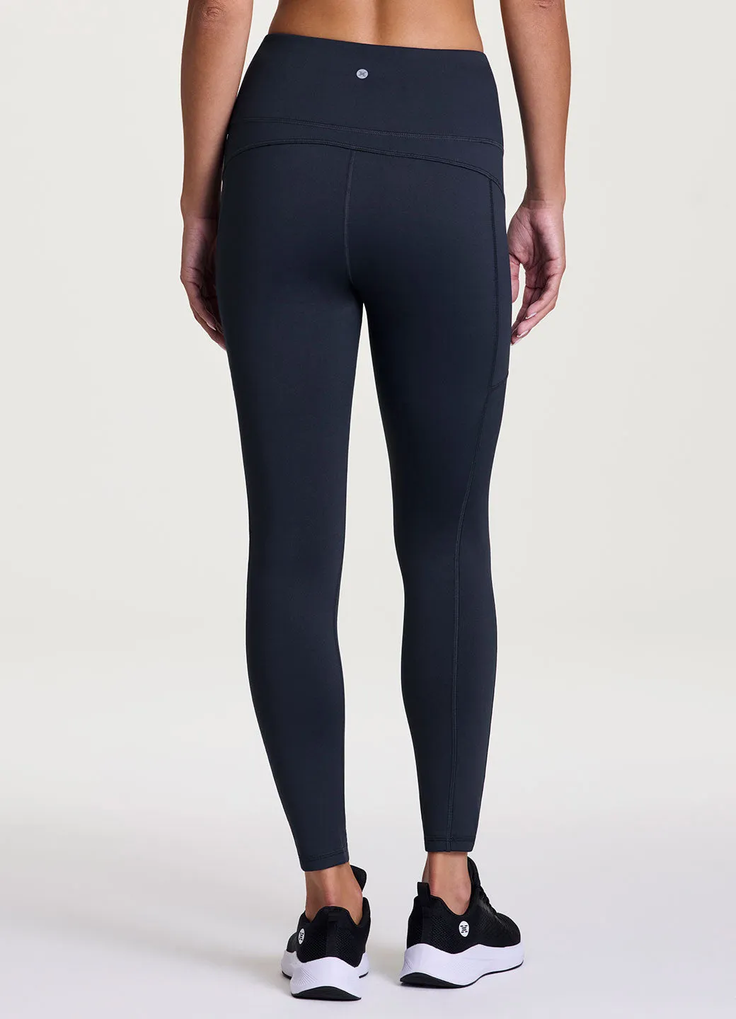 Fleece Lined Zip Pocket Legging