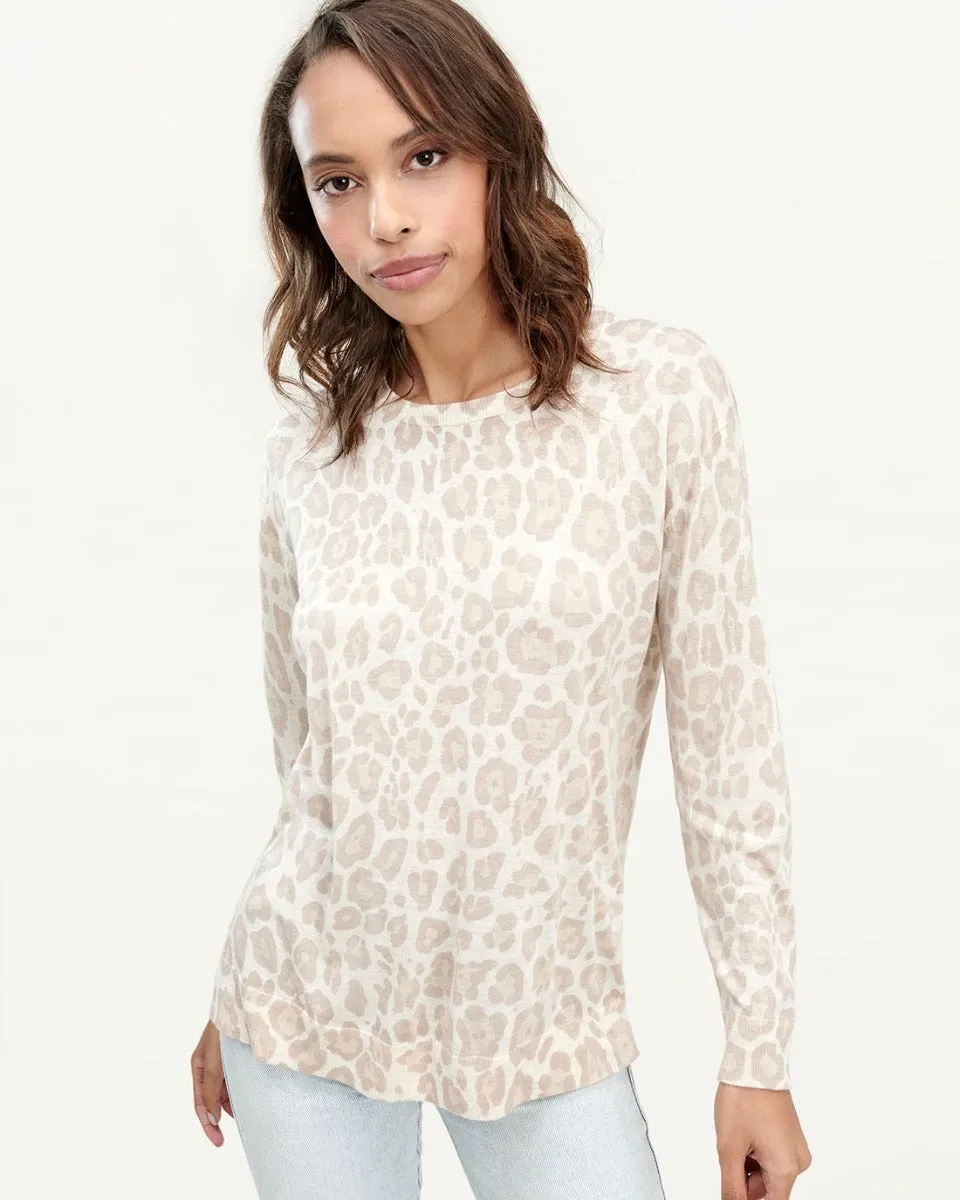 Flynn Sweater in Leopard