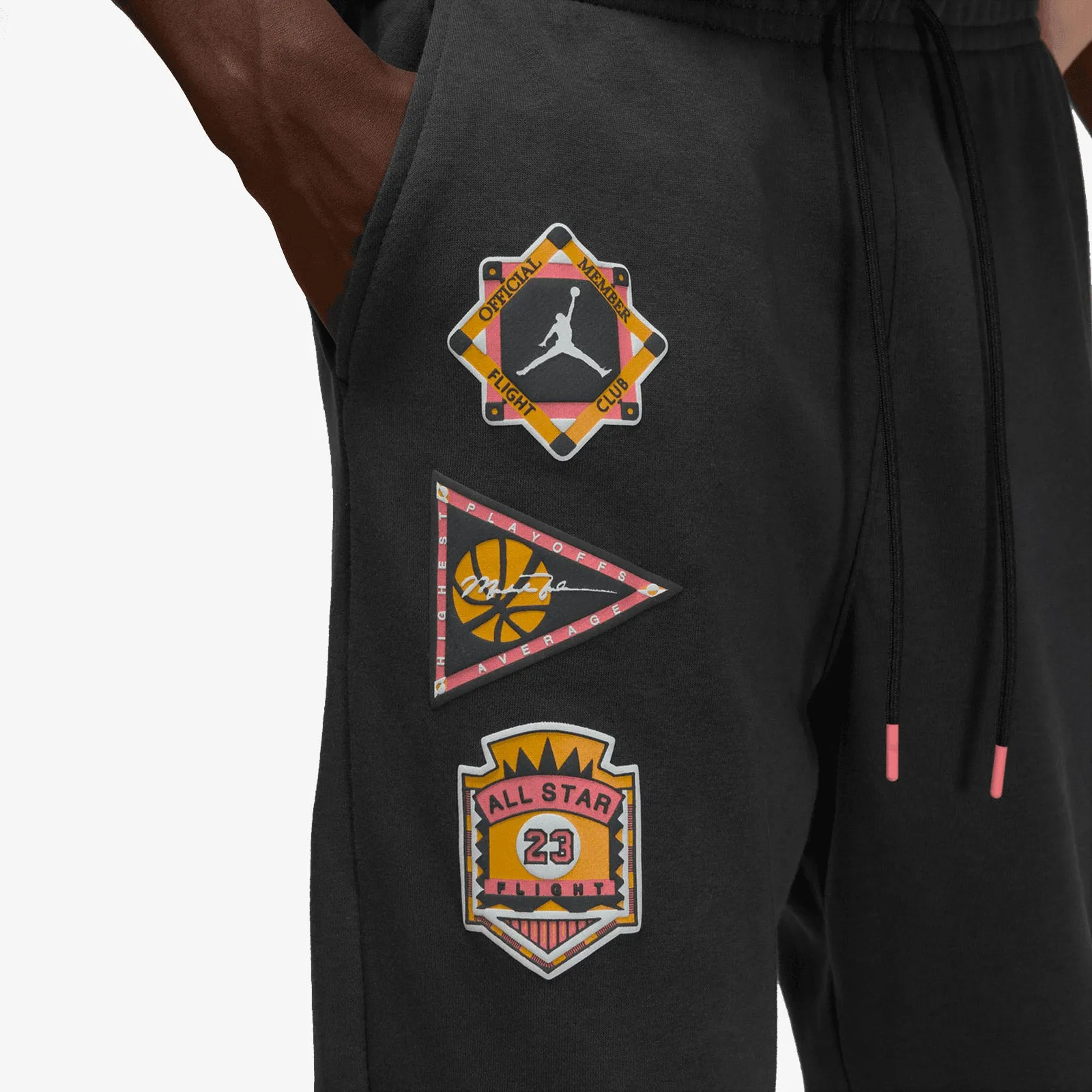 Jordan Flight MVP Lightweight Fleece Pants - Off Noir