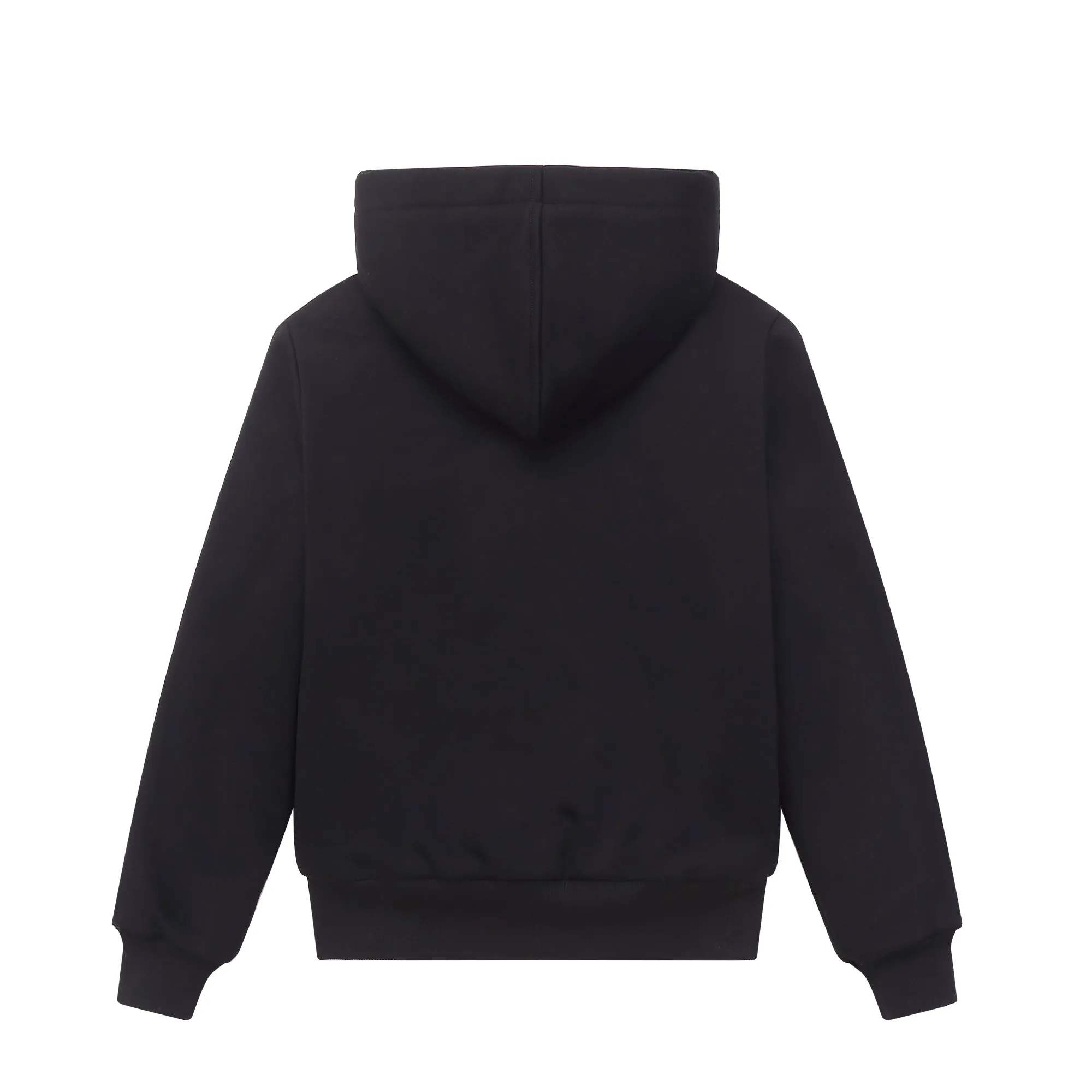 Kid's Heavy Navy Fur Lined Sweatshirt