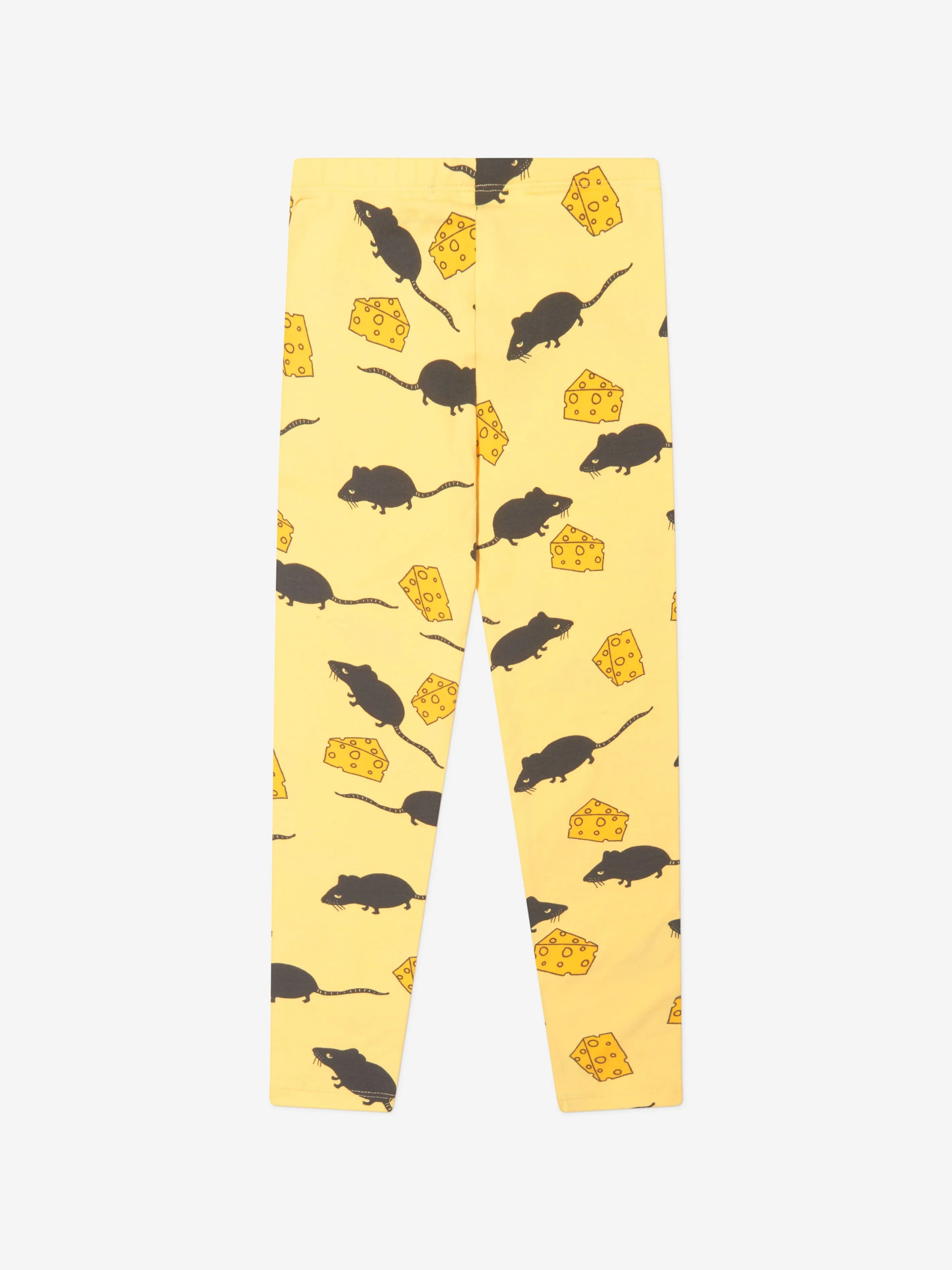 Mini Rodini Kids Organic Cotton Mouse Leggings