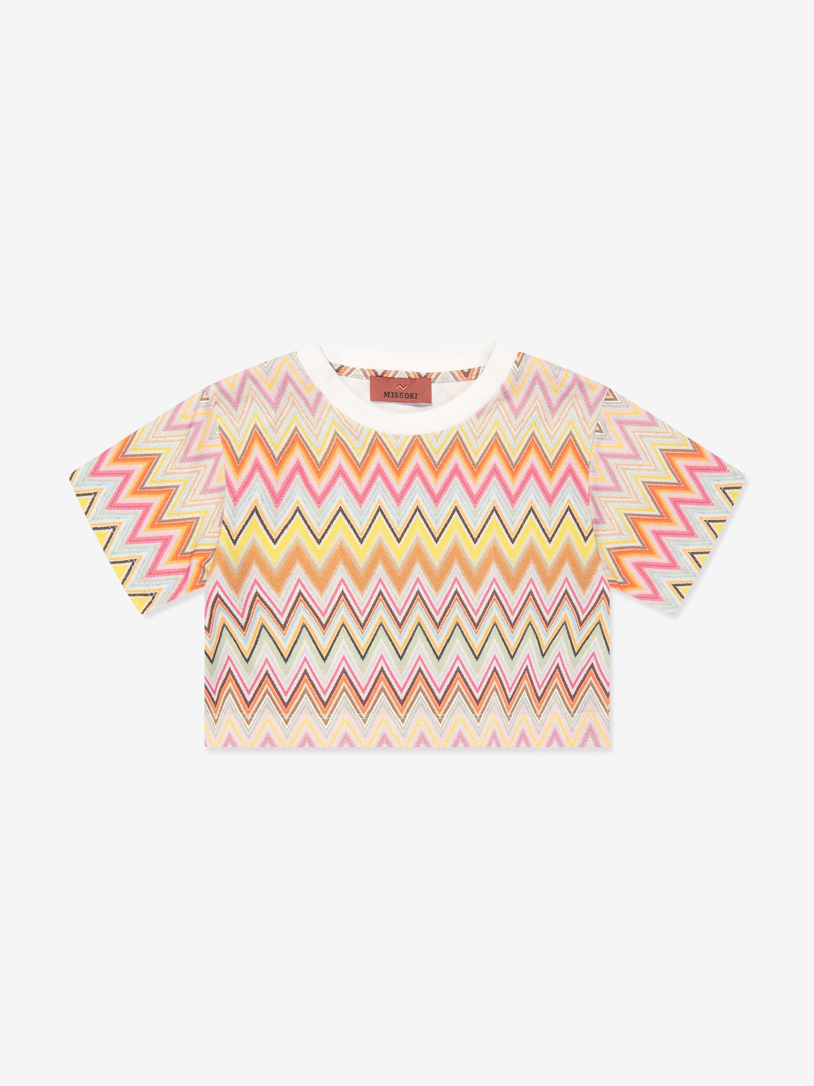 Missoni Girls Zigzag T-Shirt in Multicolour