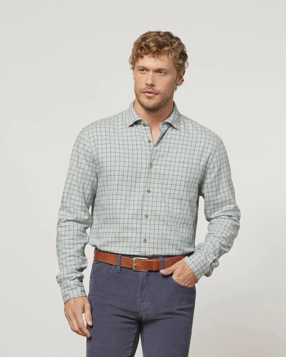 Murphy Button Down - Boysenberry