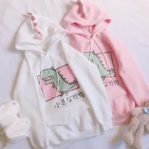 Pastel Dino Hoodie