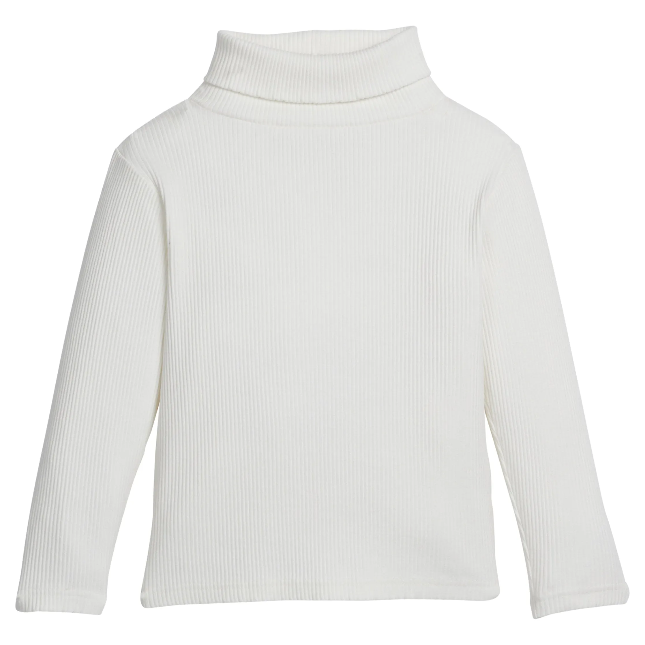 Ribbed Turtleneck - Ivory