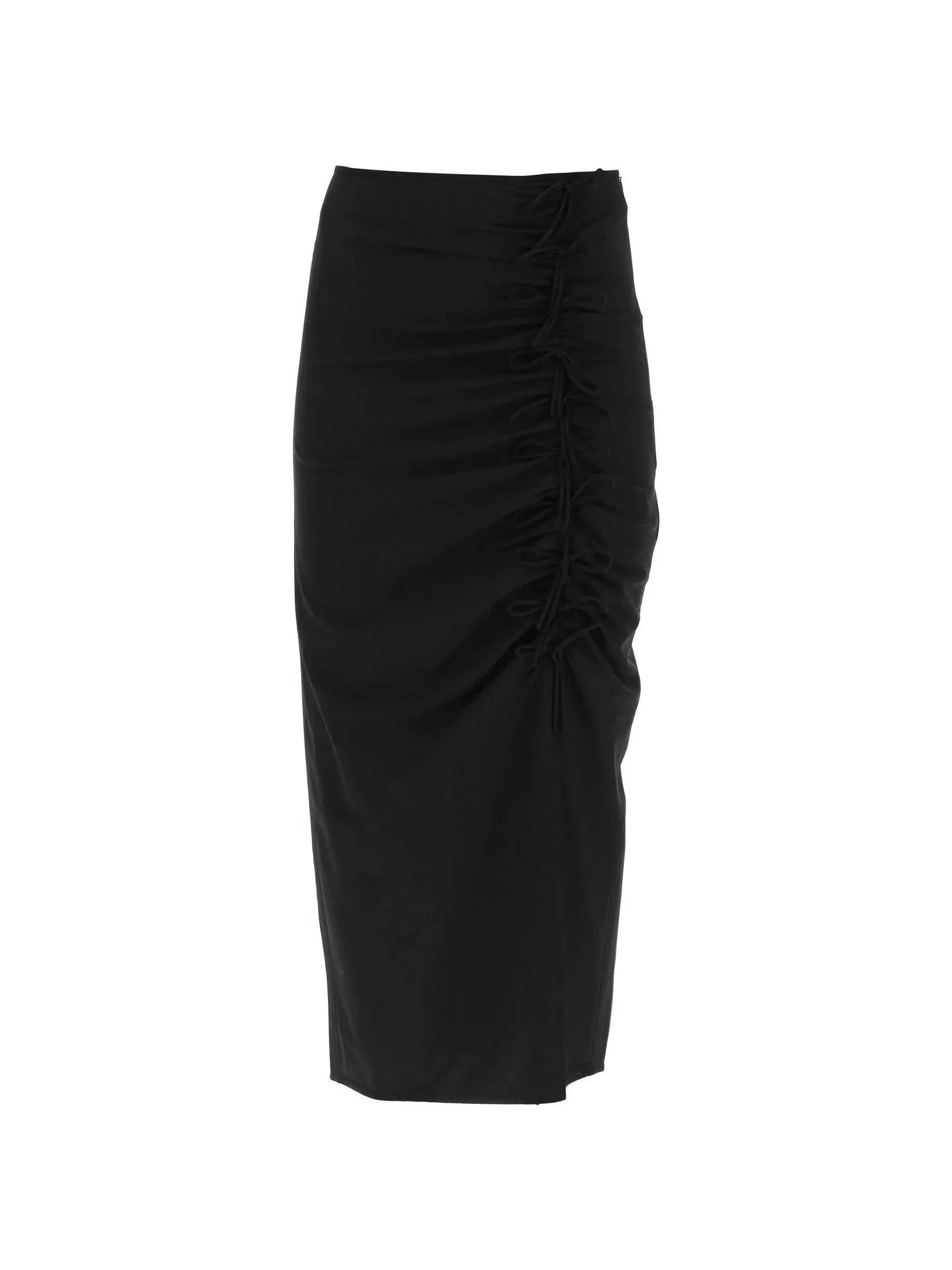 Ruched Midi Skirt