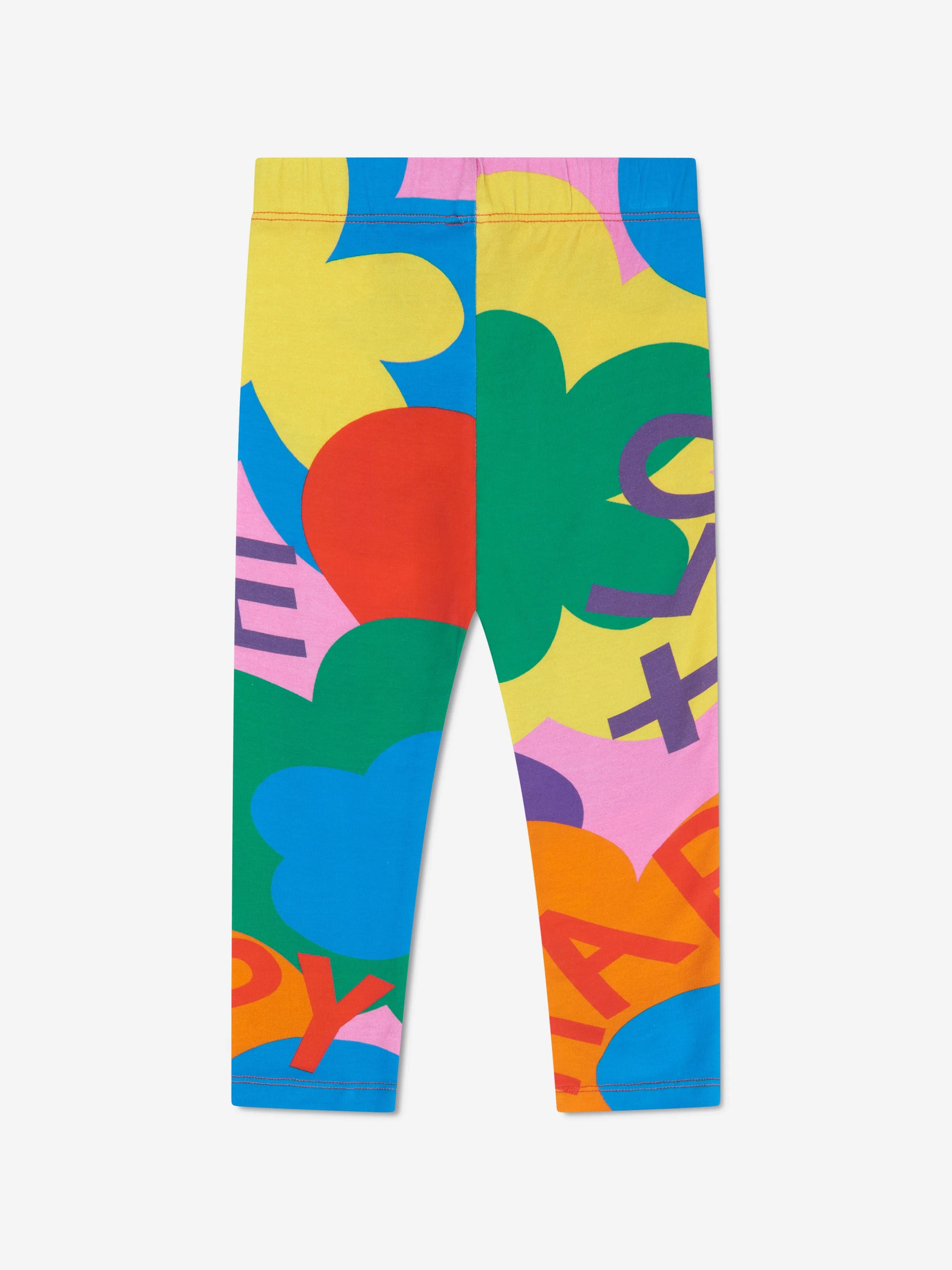 Stella McCartney Girls Flower Print Leggings in Multicolour