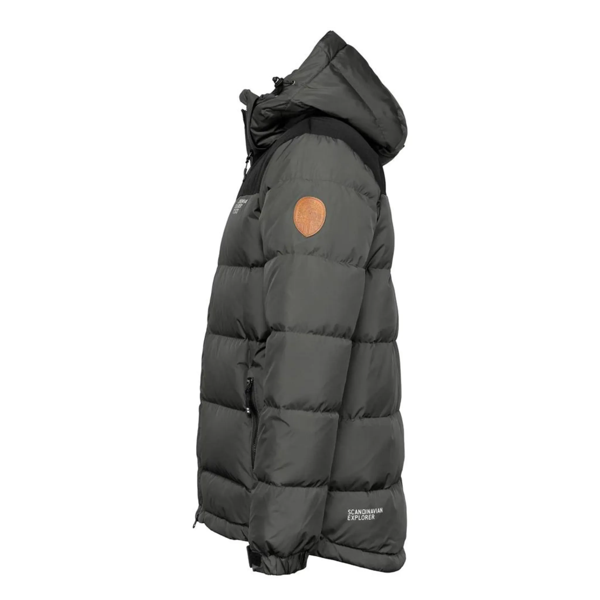 Ultra Thick Down Jacket Unisex - Black & Grey