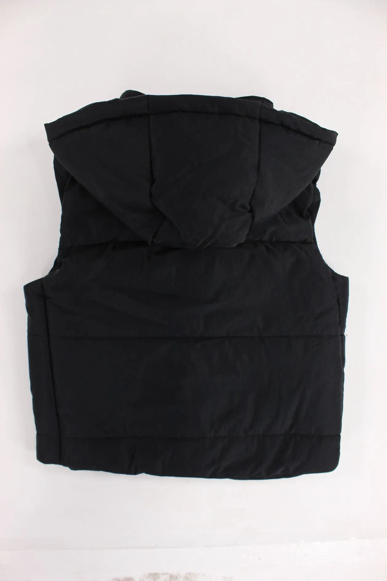 Unisex Black Puffer Vest