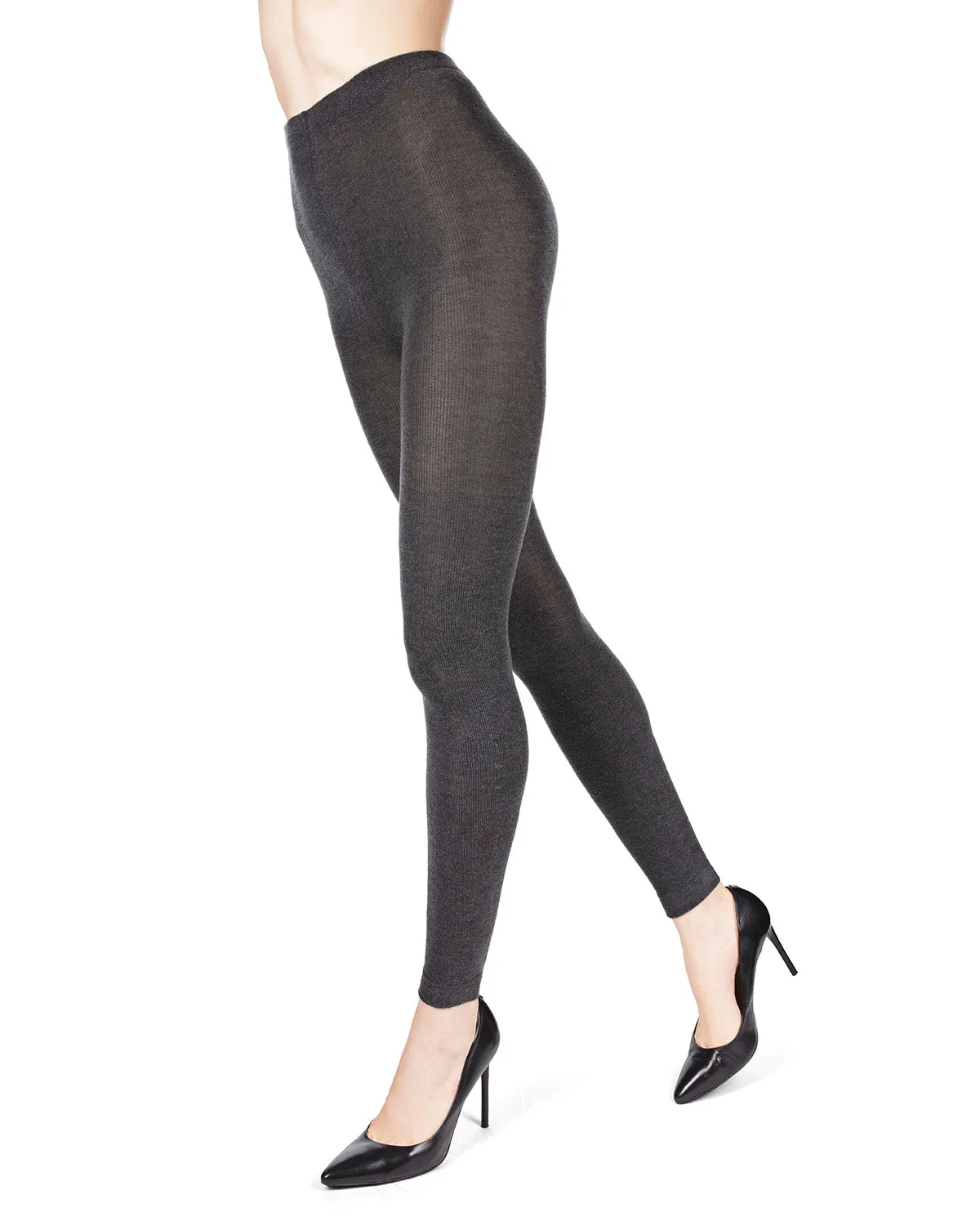 Women's Luxury 10% Cashmere Footless Tights