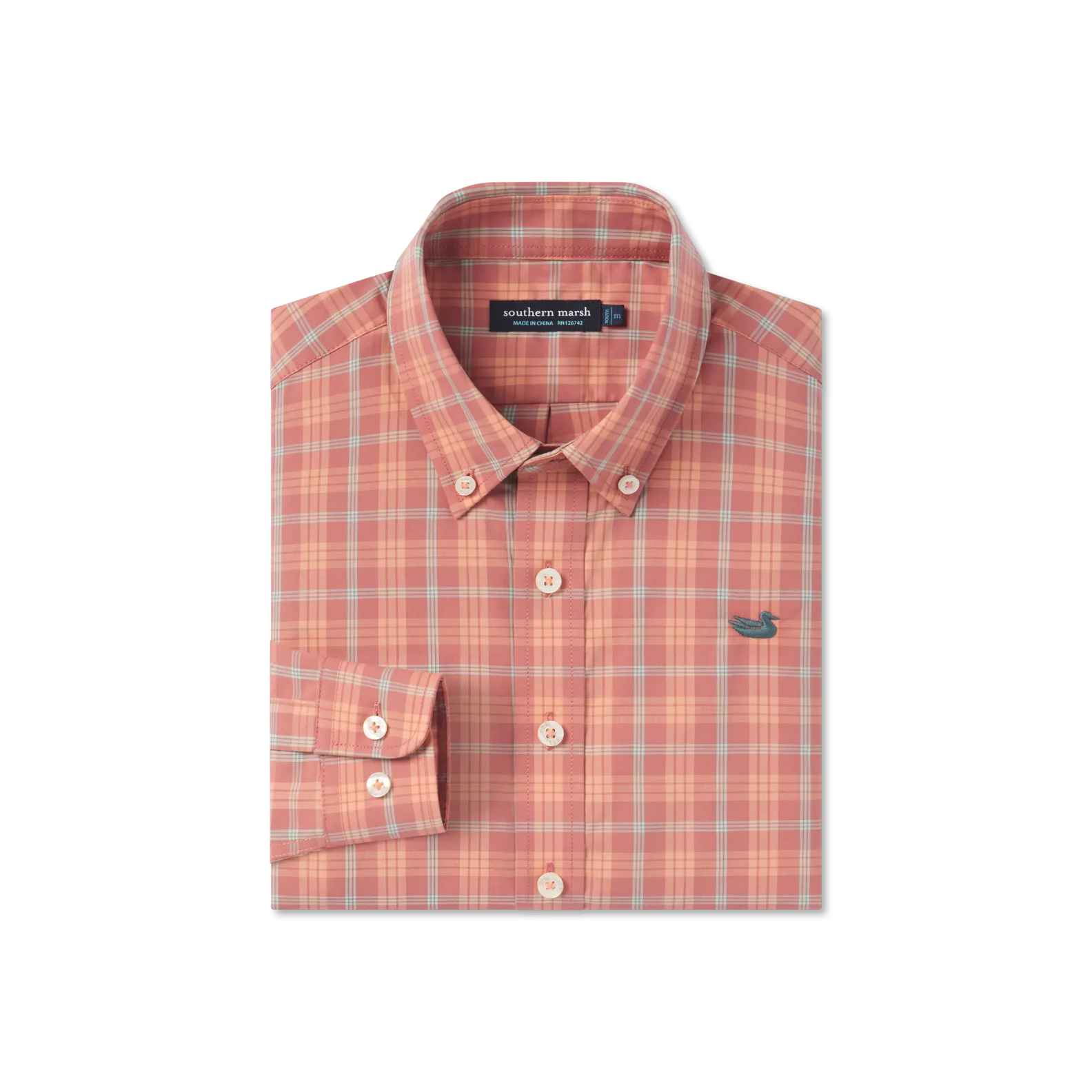 Youth Middleton Windowpane Dress Shirt