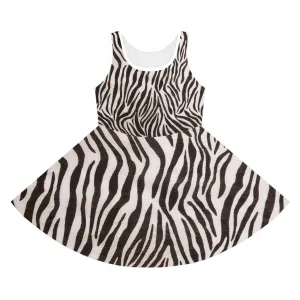 Zebra - Inovax Girl's Sleeveless Sundress