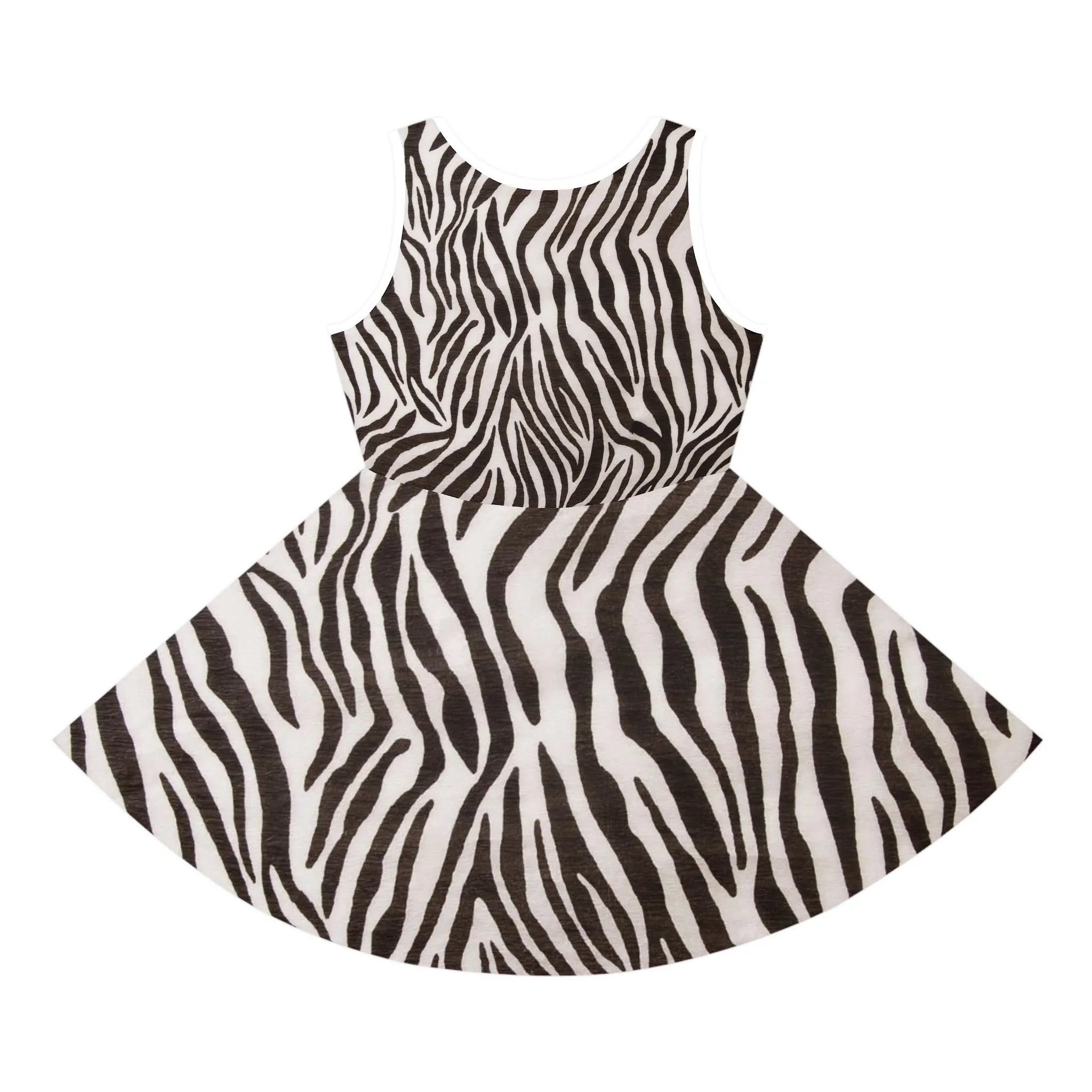 Zebra - Inovax Girl's Sleeveless Sundress